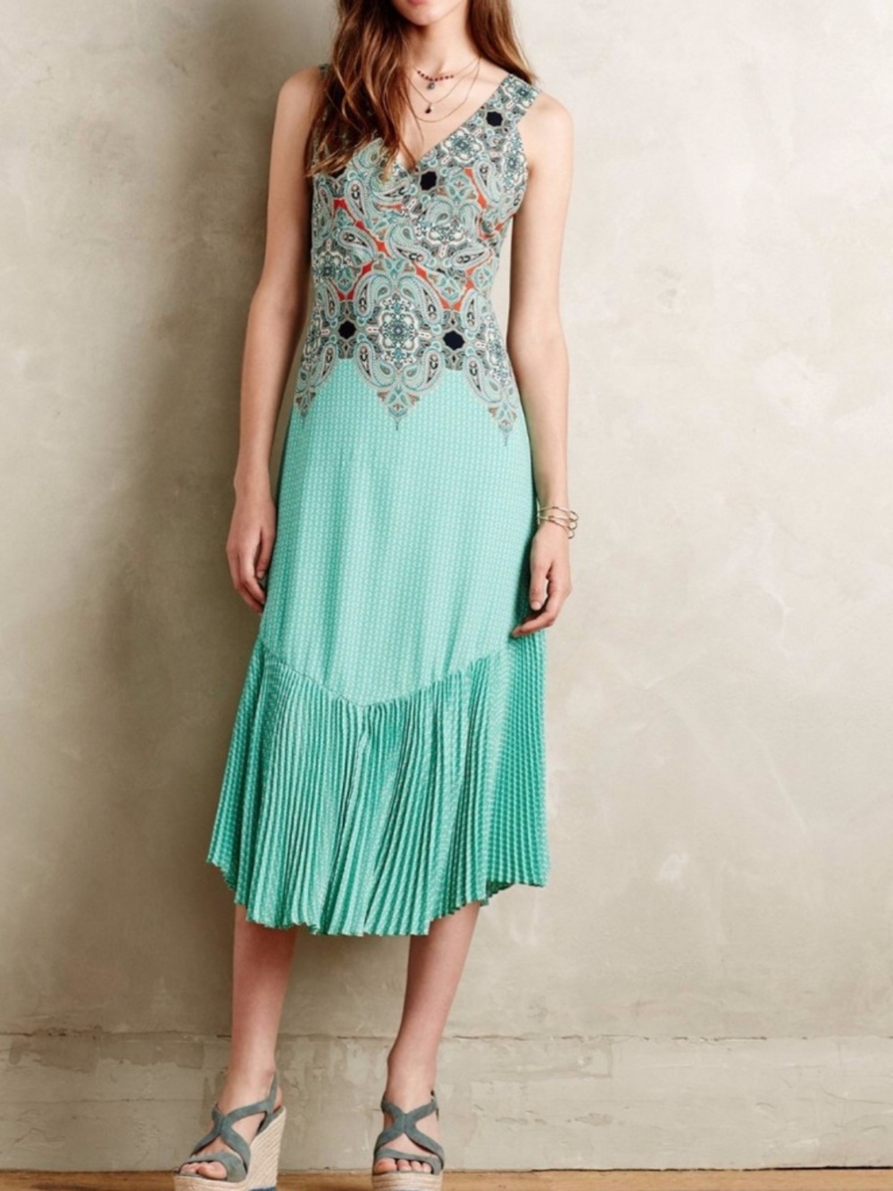 Anthropologie Canyon Creek Dress by Maeve - Picture 2 of 11